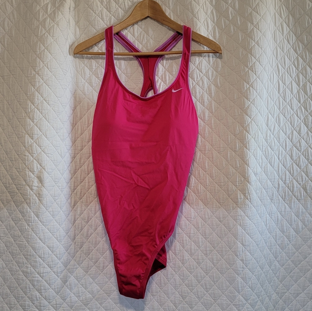 Brand New Hot Pink Nike Swimsuit